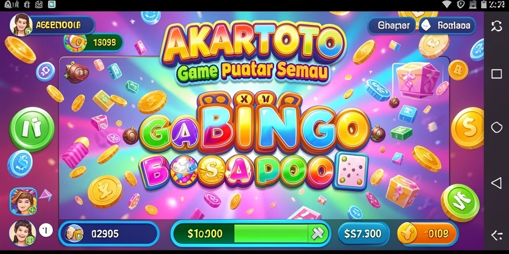 Gameplay seru dari Bingo yang mengasyikkan di AKARTOTO.