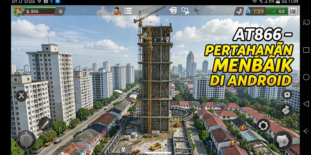 Gameplay seru AT866 dalam aksi Tower Defense yang mendebarkan.