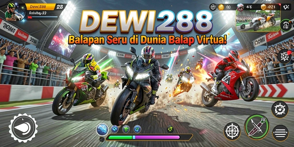 Gameplay menegangkan di balapan cepat DEWI288 dengan visual yang menakjubkan.