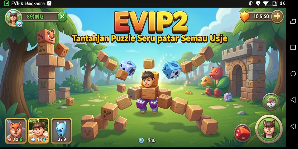 Tampilan gameplay menarik dari EVIP2 dengan berbagai teka-teki.