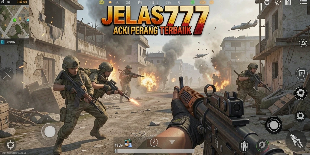 Tampilan gameplay JELAS777 yang intens dan mendebarkan.