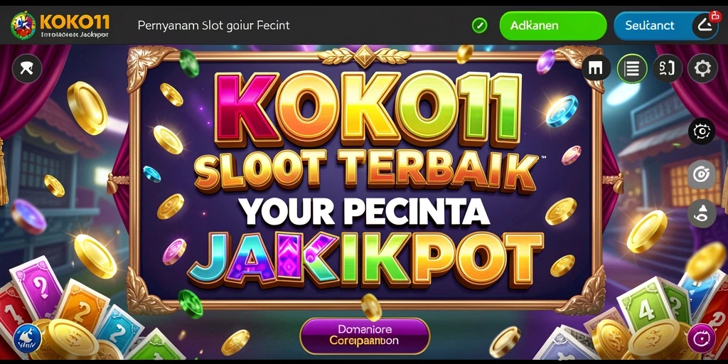 Tampilan gameplay KOKO11 yang menarik dan penuh warna.