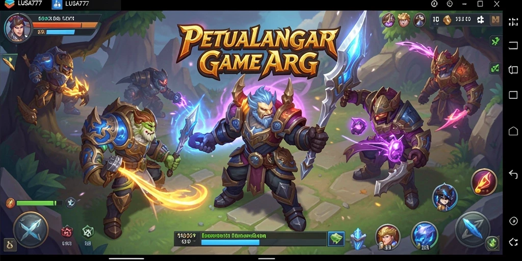 Tampilan gameplay LUSA777 yang seru dan menegangkan.