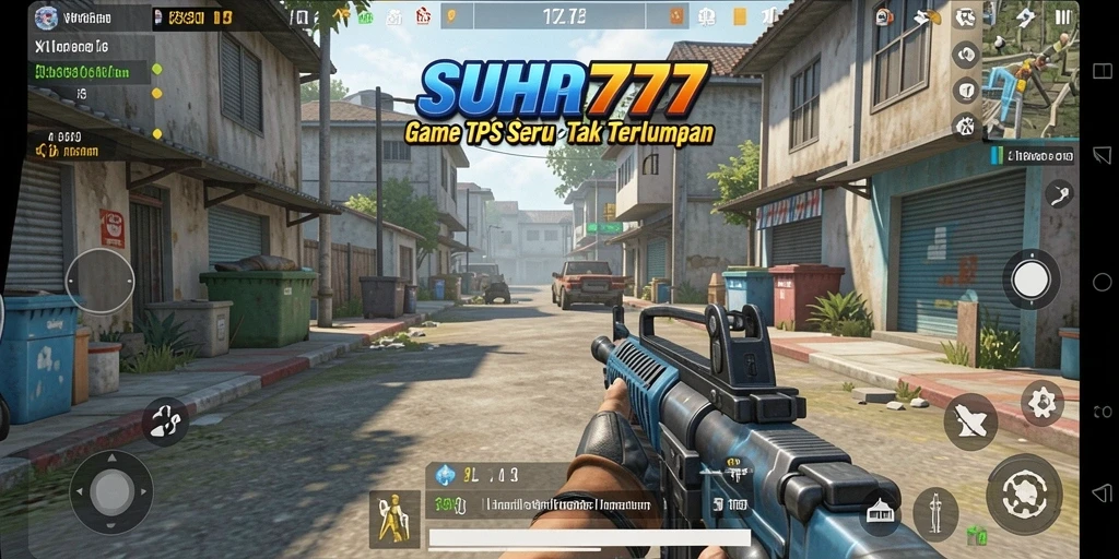 Screenshot gameplay <strong>SUHU777</strong> menunjukkan aksi tembak-menembak yang intens.