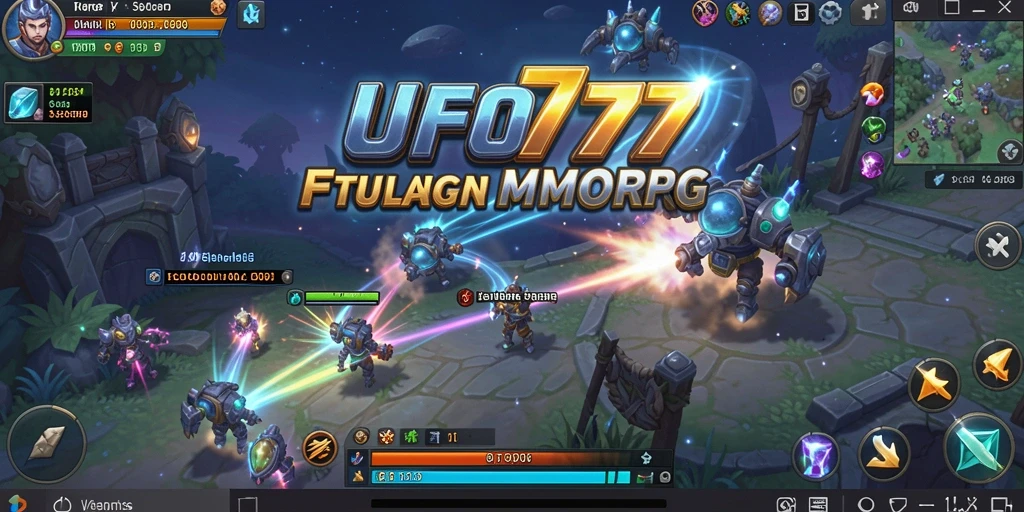 Screenshot UFO777 yang menampilkan aksi pertempuran seru antar pemain.