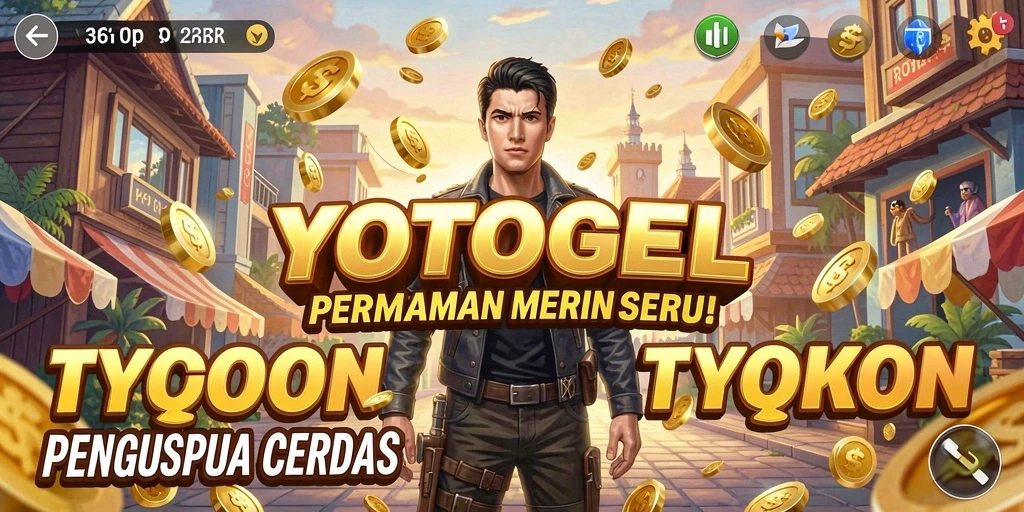 Tampilan gameplay seru YOTOGEL yang penuh strategi Tycoon.